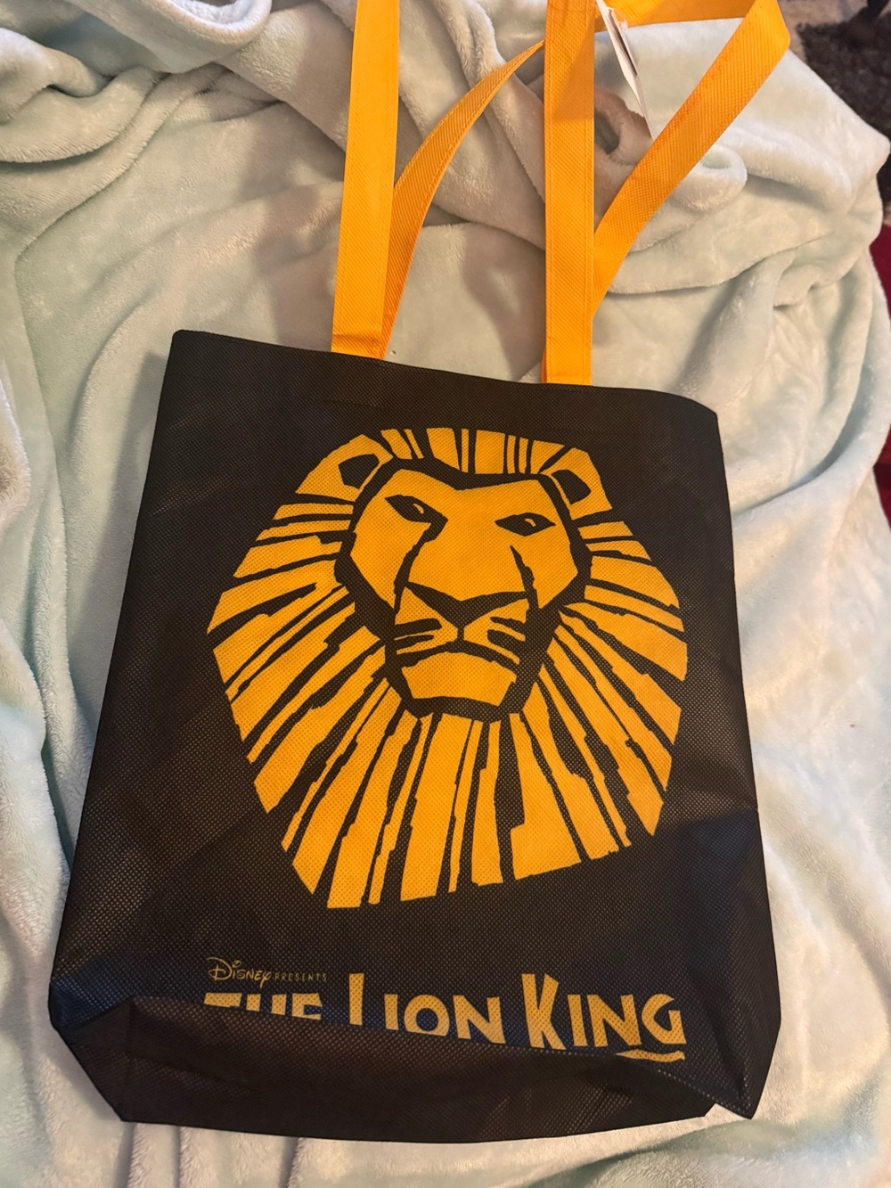 Disney Black and Gold Lion King Tote Bag